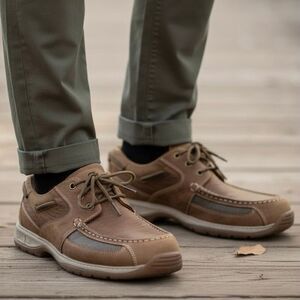 Irish Setter by Red Wing Lakeside Oxford Boat Shoes Leather Moc Toe Men’s 11.5